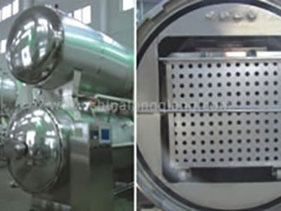 Esterilizadores de Retorta tipo rotatorio (doble tanque)